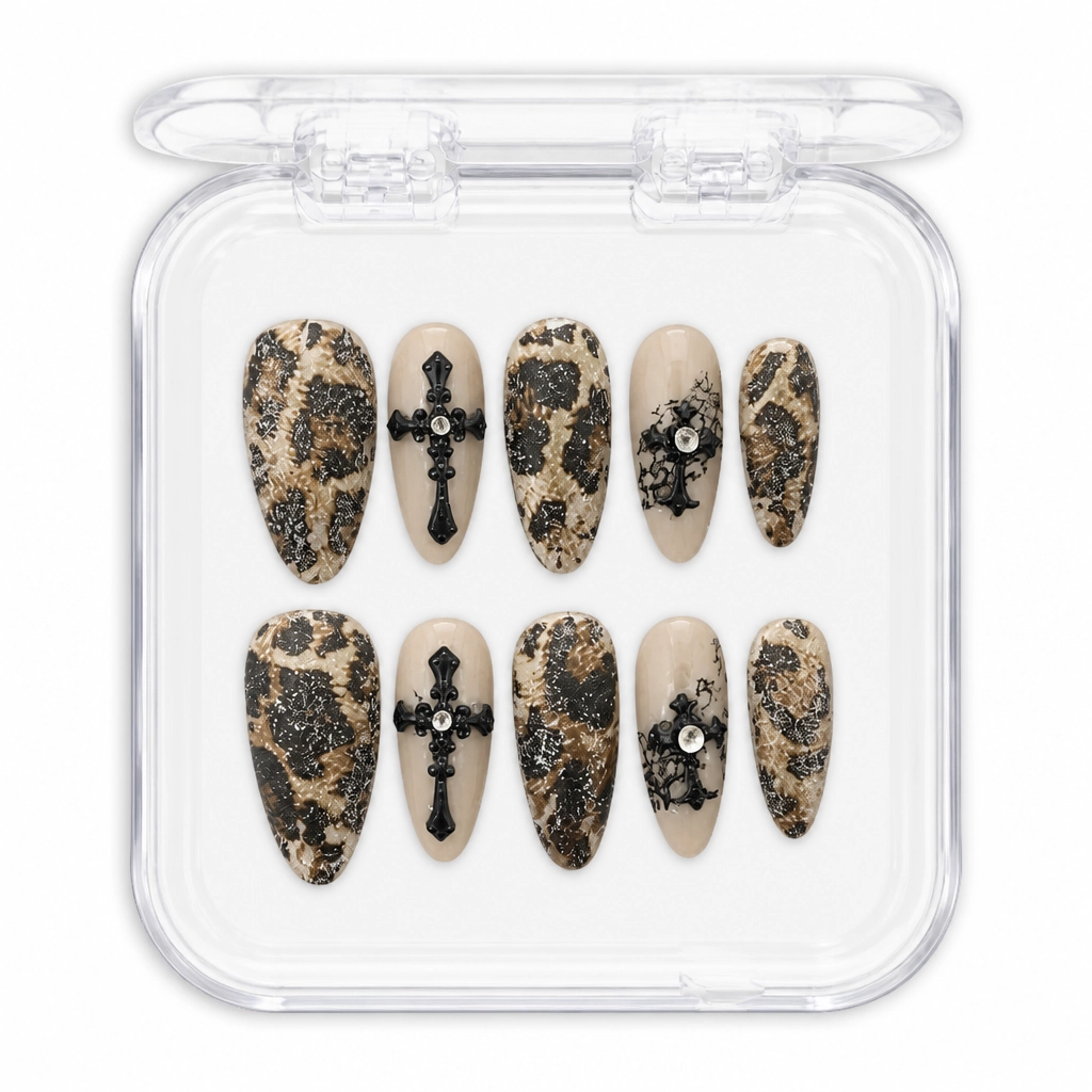 Press-on Nails Wholesale $11.90 Gothic Velvet Roar by Yabe Vietnam