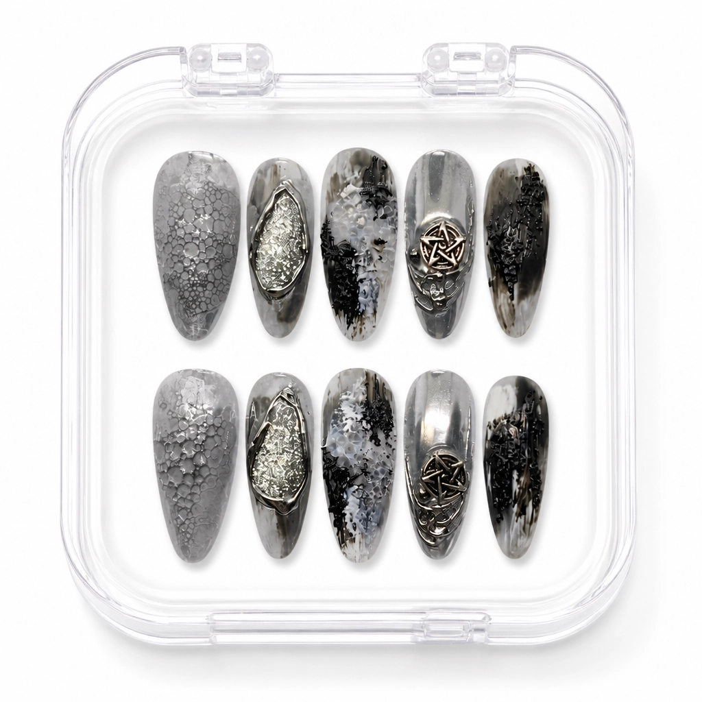 Press-on Nails Wholesale $11.90 Gothic Alchemy by Yabe Vietnam