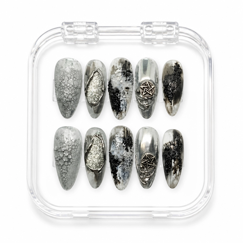 Press-on Nails Wholesale $11.90 Mystic Alchemy by Yabe Vietnam