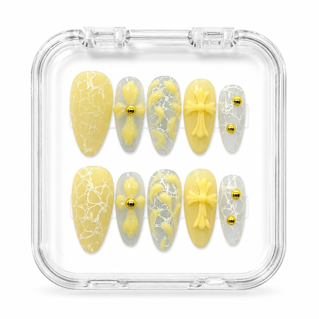 Press-on Nails Wholesale $11.90 Baroque Bliss by Yabe Vietnam
