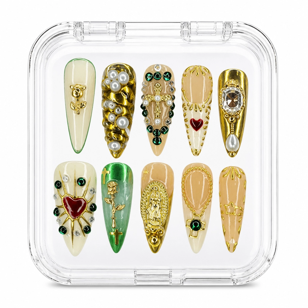 Press-on Nails Wholesale $14.90 Opulent Luxe by Yabe Vietnam