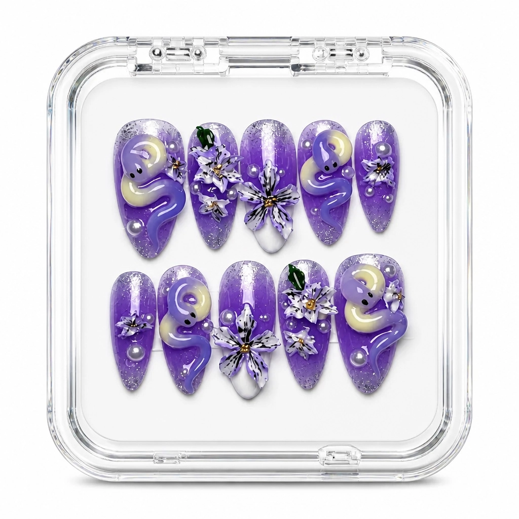 Press-on Nails Wholesale $14.90 Cosmic Twilight by Yabe Vietnam