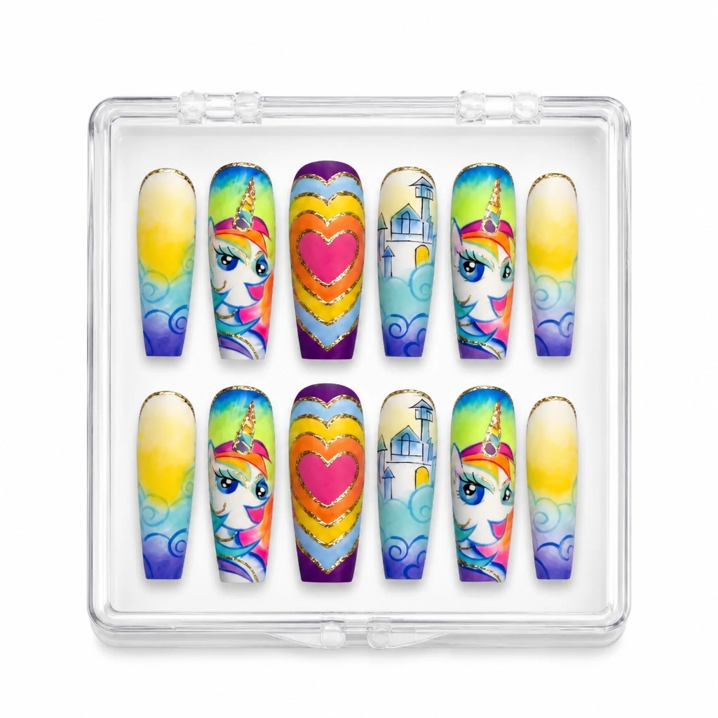 Press-on Nails Wholesale $14.90 Celestial Swirl by Yabe Vietnam