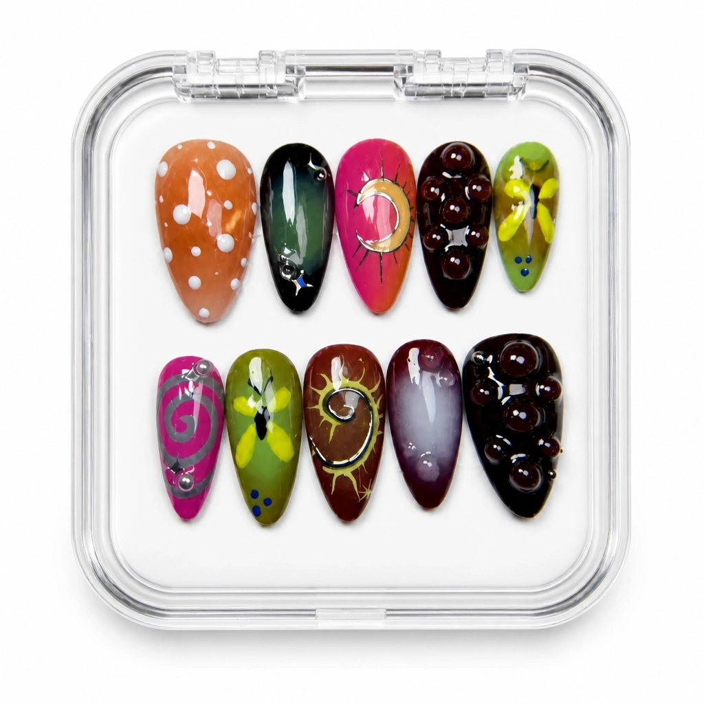 Press-on Nails Wholesale $14.90 Nocturne Luxe by Yabe Vietnam