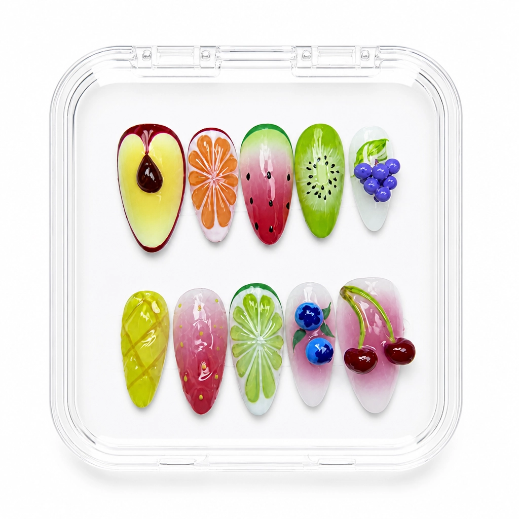 Press-on Nails Wholesale $14.90 Fruity Mirage by Yabe Vietnam