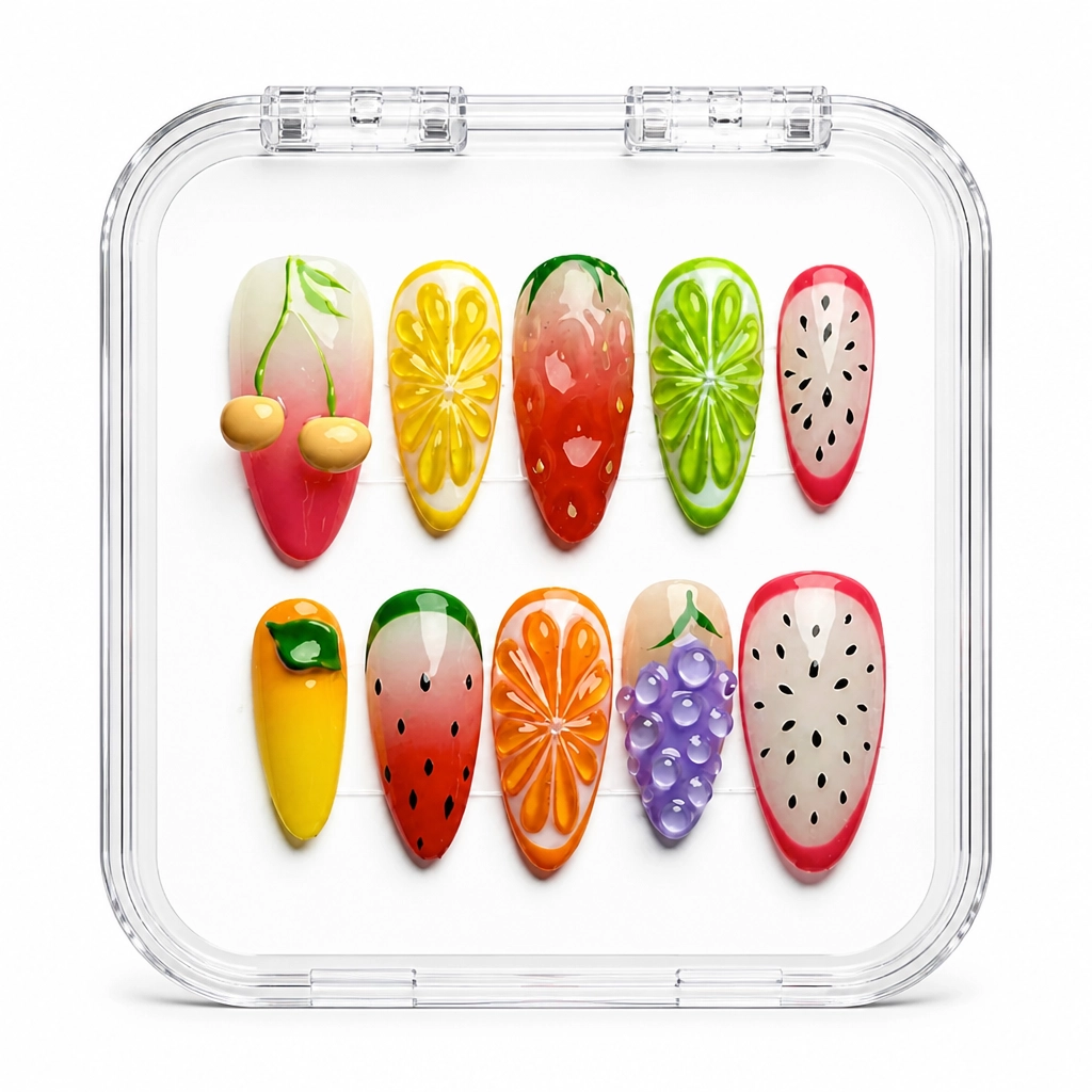 Press-on Nails Wholesale $14.90 Tropical Bliss by Yabe Vietnam