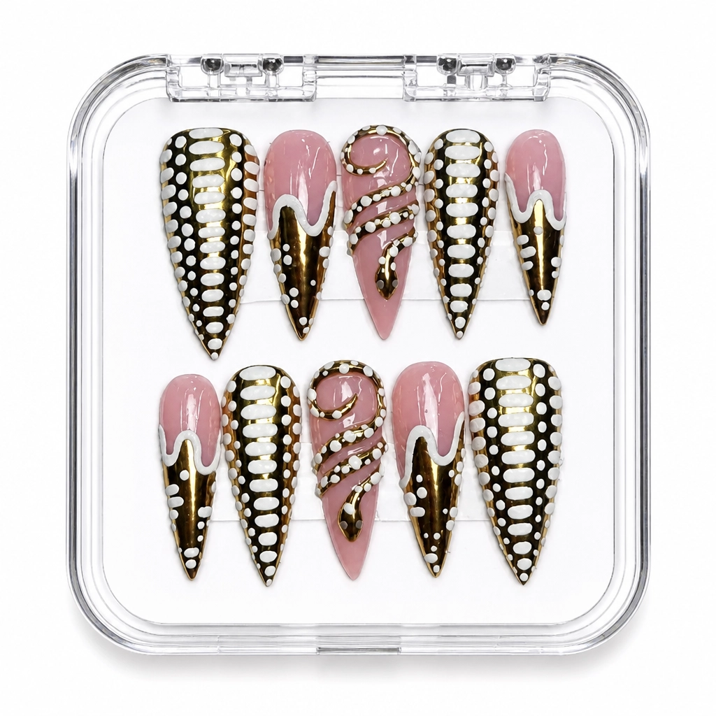 Press-on Nails Wholesale $14.90 Pearl Luxe by Yabe Vietnam