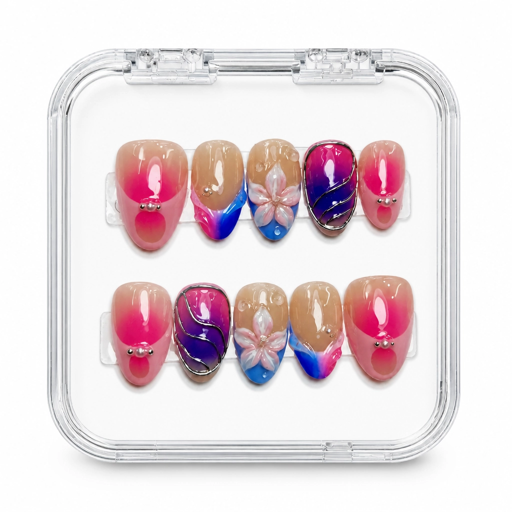 Press-on Nails Wholesale $14.90 Nude Chromatic Luxe by Yabe Vietnam