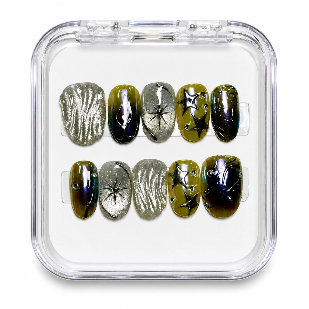 Press-on Nails Wholesale $14.90 Midnight Luxe by Yabe Vietnam