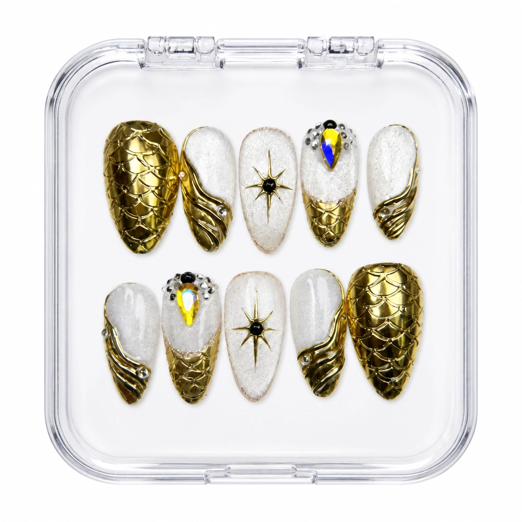 Press-on Nails Wholesale $14.90 Celestial Glam by Yabe Vietnam