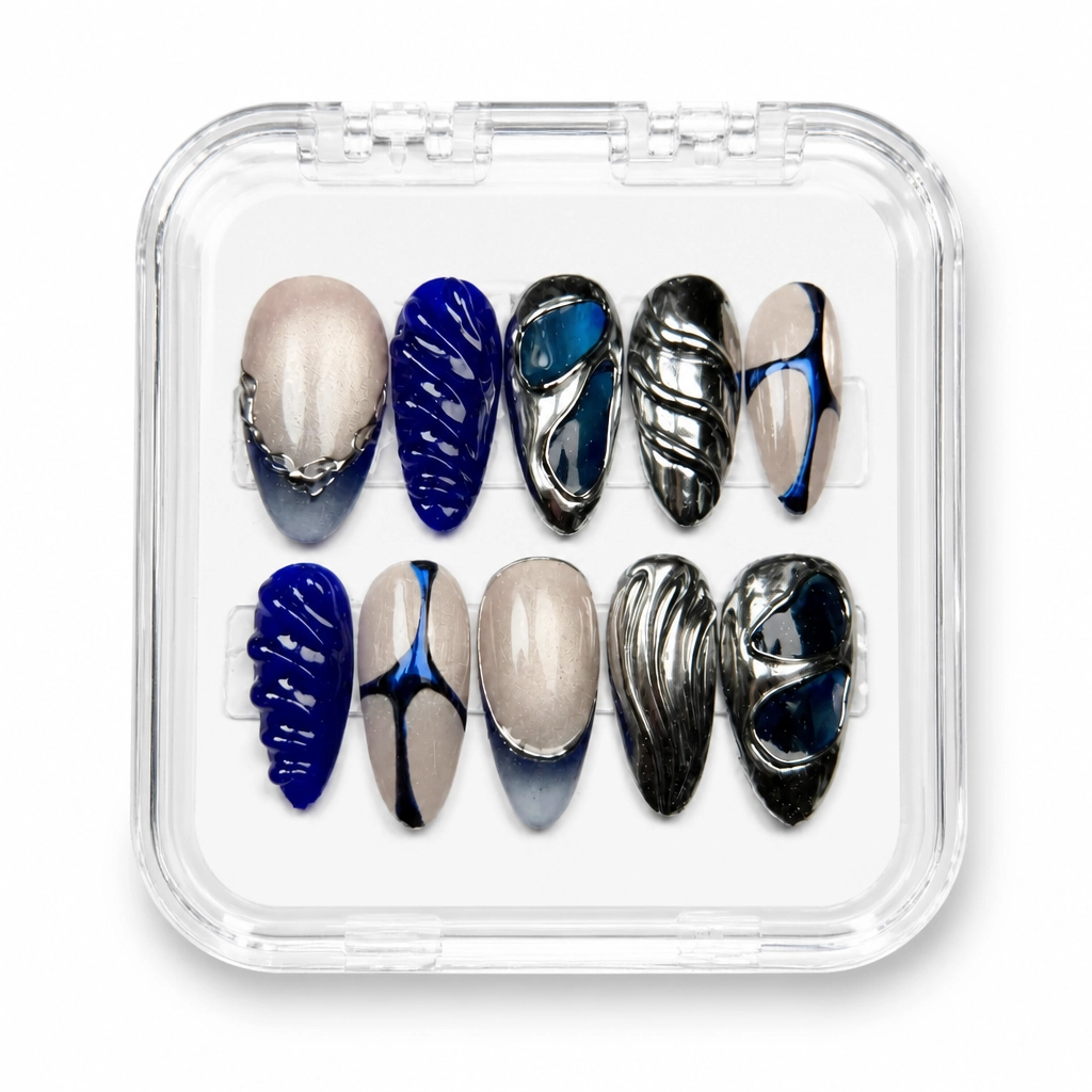 Press-on Nails Wholesale $14.90 Velvet Midnight Luxe by Yabe Vietnam