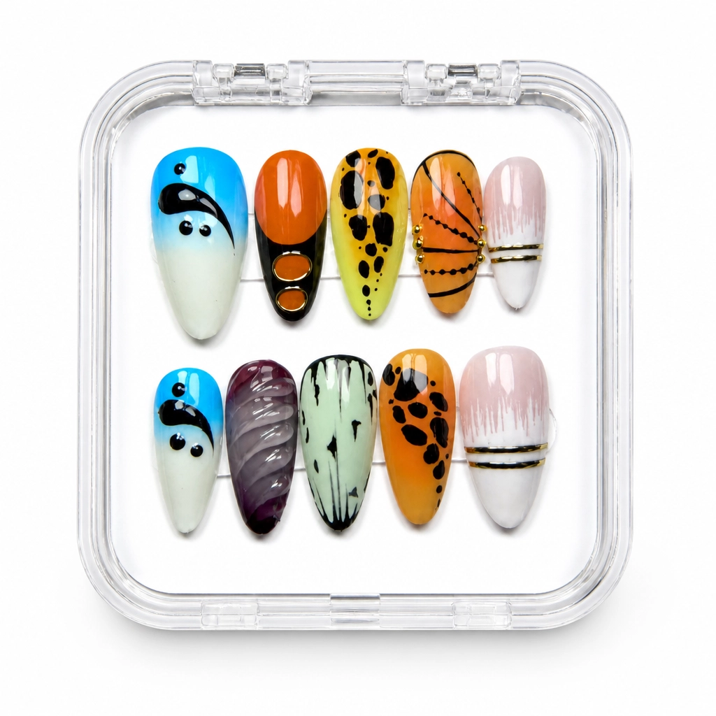 Press-on Nails Wholesale $14.90 Wild Geometry by Yabe Vietnam