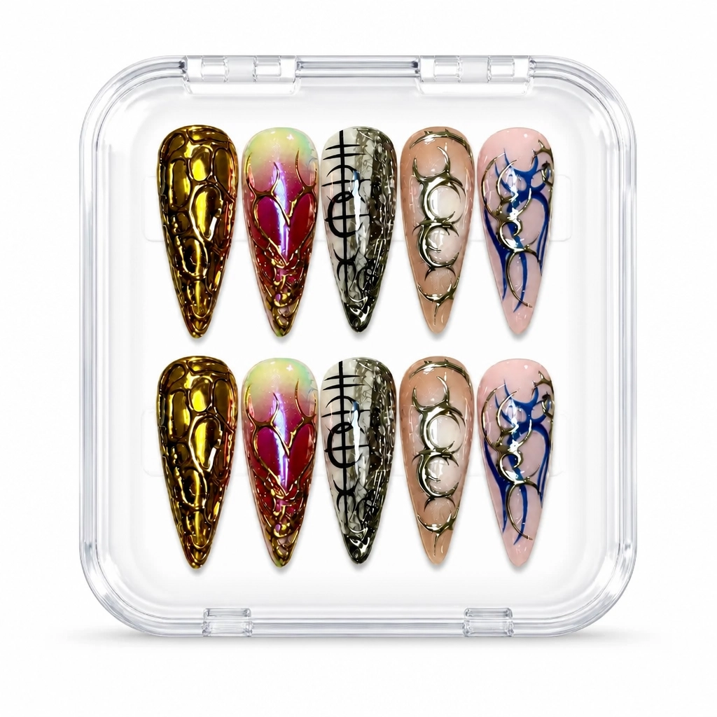 Press-on Nails Wholesale $14.90 Mosaic Luxe by Yabe Vietnam