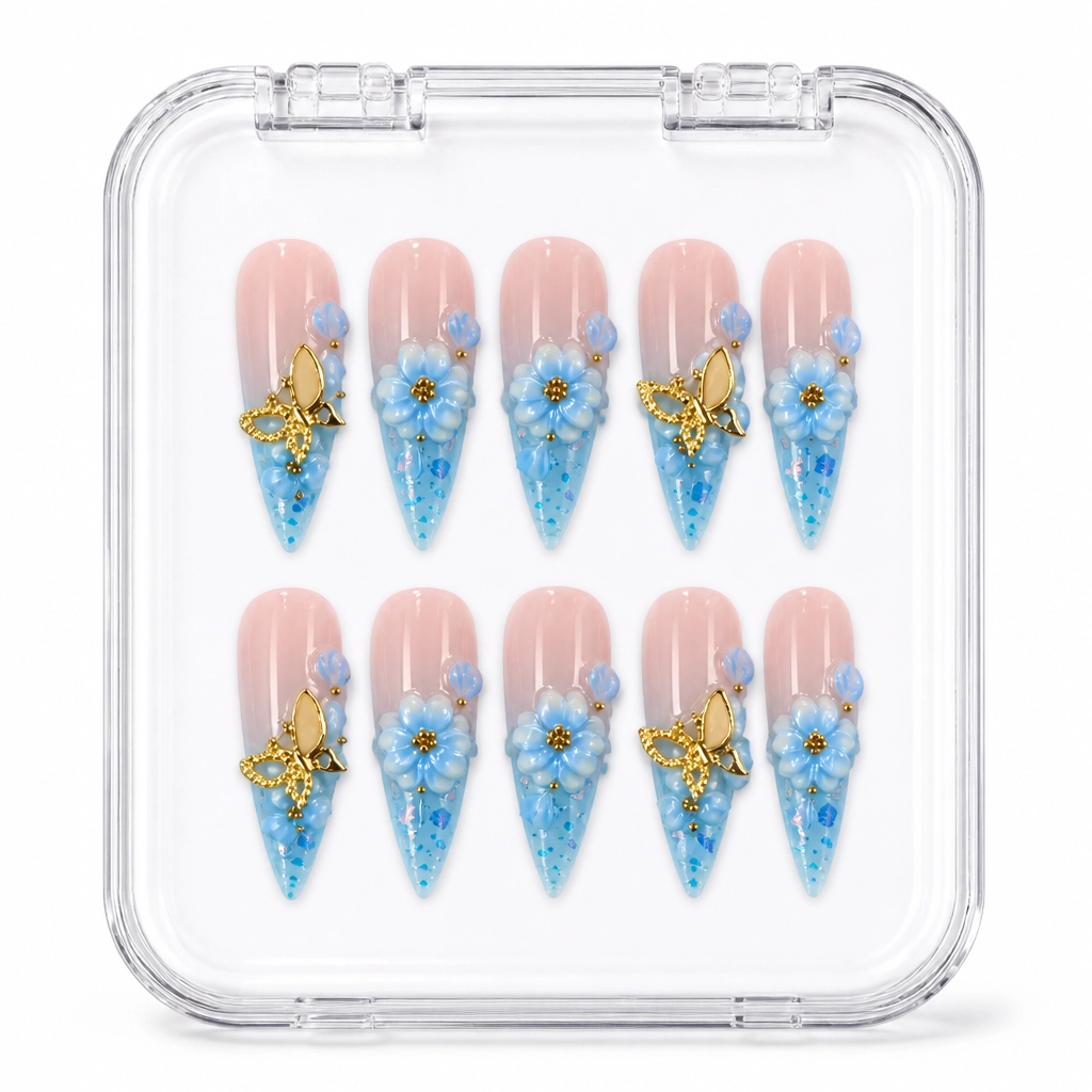 Press-on Nails Wholesale $14.90 Celestial Enchantment by Yabe Vietnam
