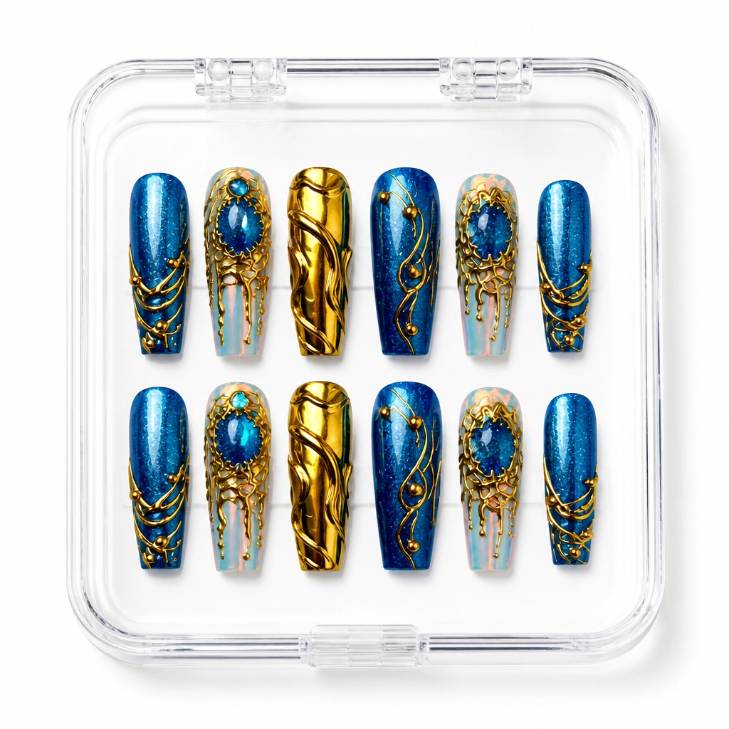 Press-on Nails Wholesale $14.90 Celestial Luxe by Yabe Vietnam