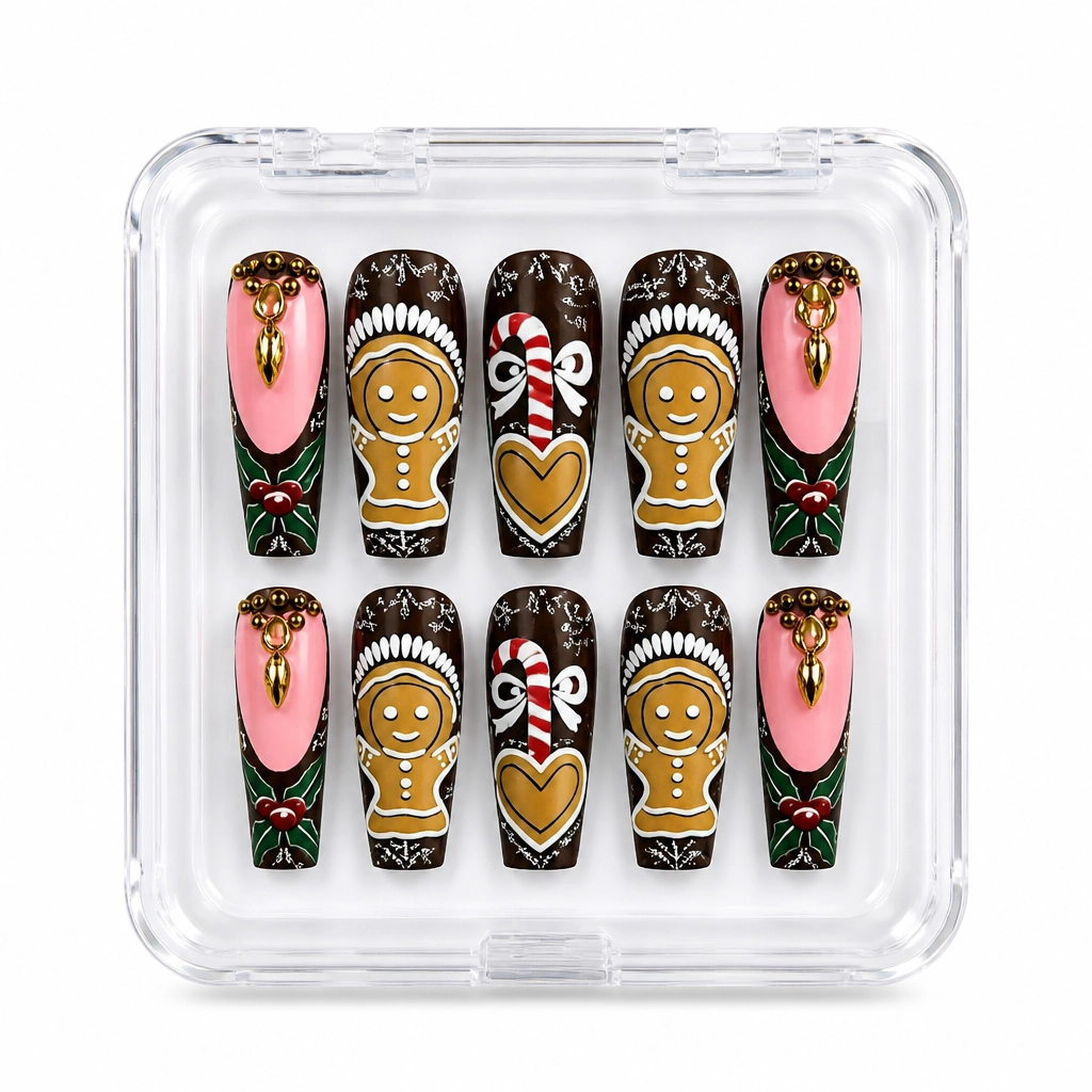 Press-on Nails Wholesale $14.90 Luxe Shield Elegance by Yabe Vietnam