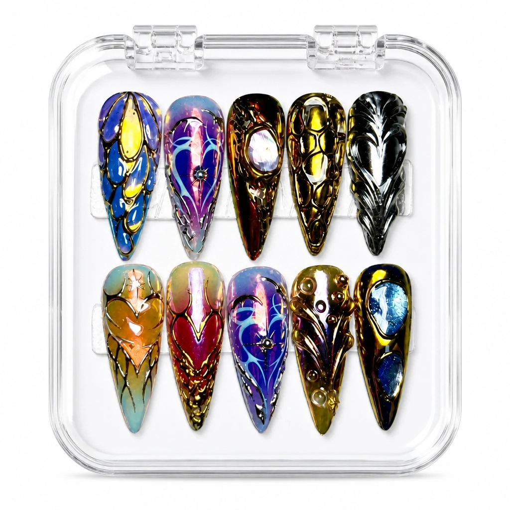Press-on Nails Wholesale $14.90 Cosmic Luxe by Yabe Vietnam