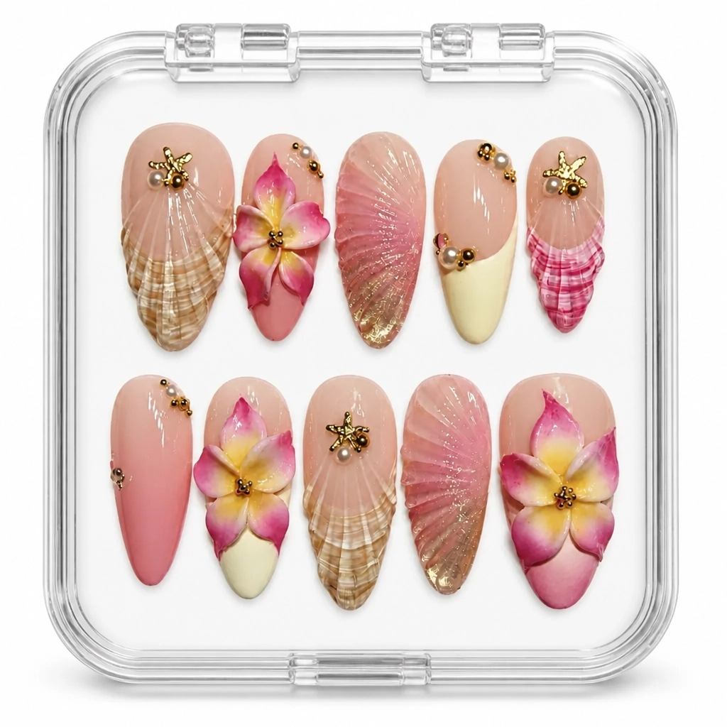 Press-on Nails Wholesale $14.90 Rose Luxe Stiletto by Yabe Vietnam