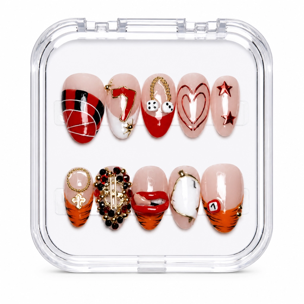 Press-on Nails Wholesale $14.90 Heartfelt Glam by Yabe Vietnam