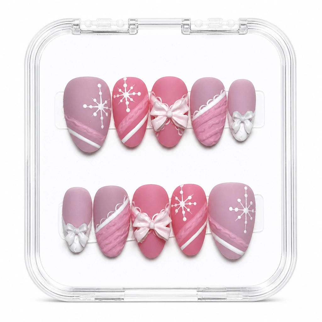 Press-on Nails Wholesale $14.90 Festive Elegance by Yabe Vietnam