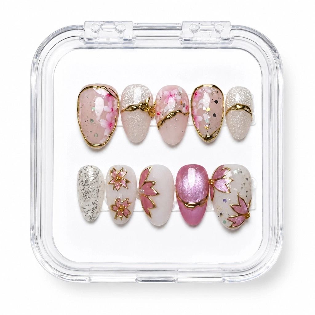 Press-on Nails Wholesale $14.90 Blush Crystal by Yabe Vietnam