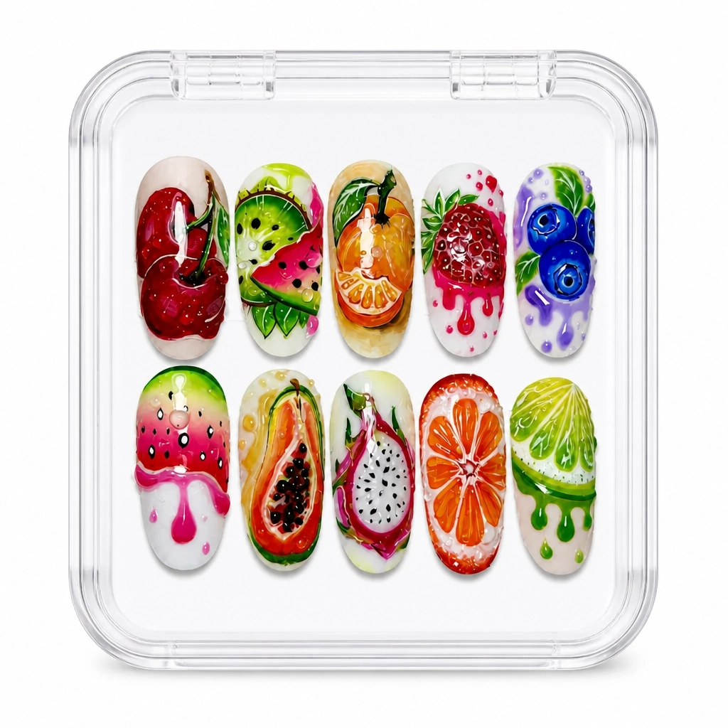 Press-on Nails Wholesale $14.90 Tropical Oasis by Yabe Vietnam