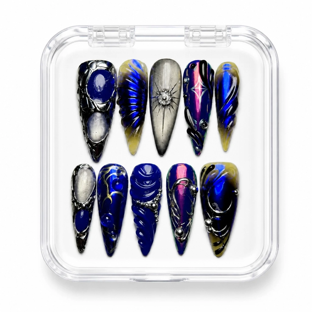Press-on Nails Wholesale $14.90 Celestial Glimmer by Yabe Vietnam