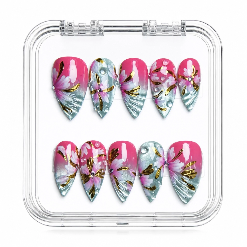 Press-on Nails Wholesale $14.90 Satin Luxe Stiletto by Yabe Vietnam