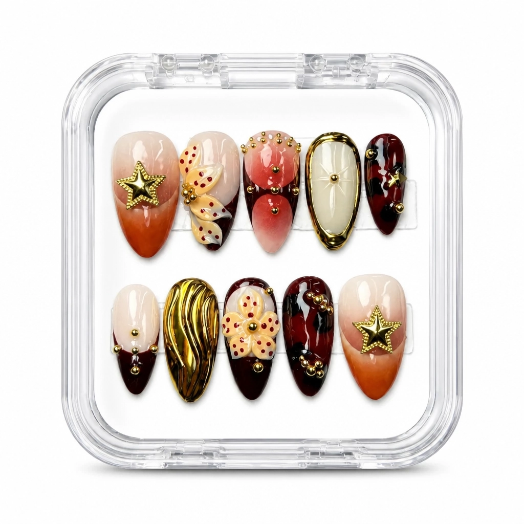 Press-on Nails Wholesale $14.90 Celestial Gleam by Yabe Vietnam
