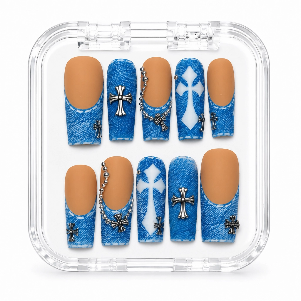 Press-on Nails Wholesale $14.90 Celestial Charm by Yabe Vietnam