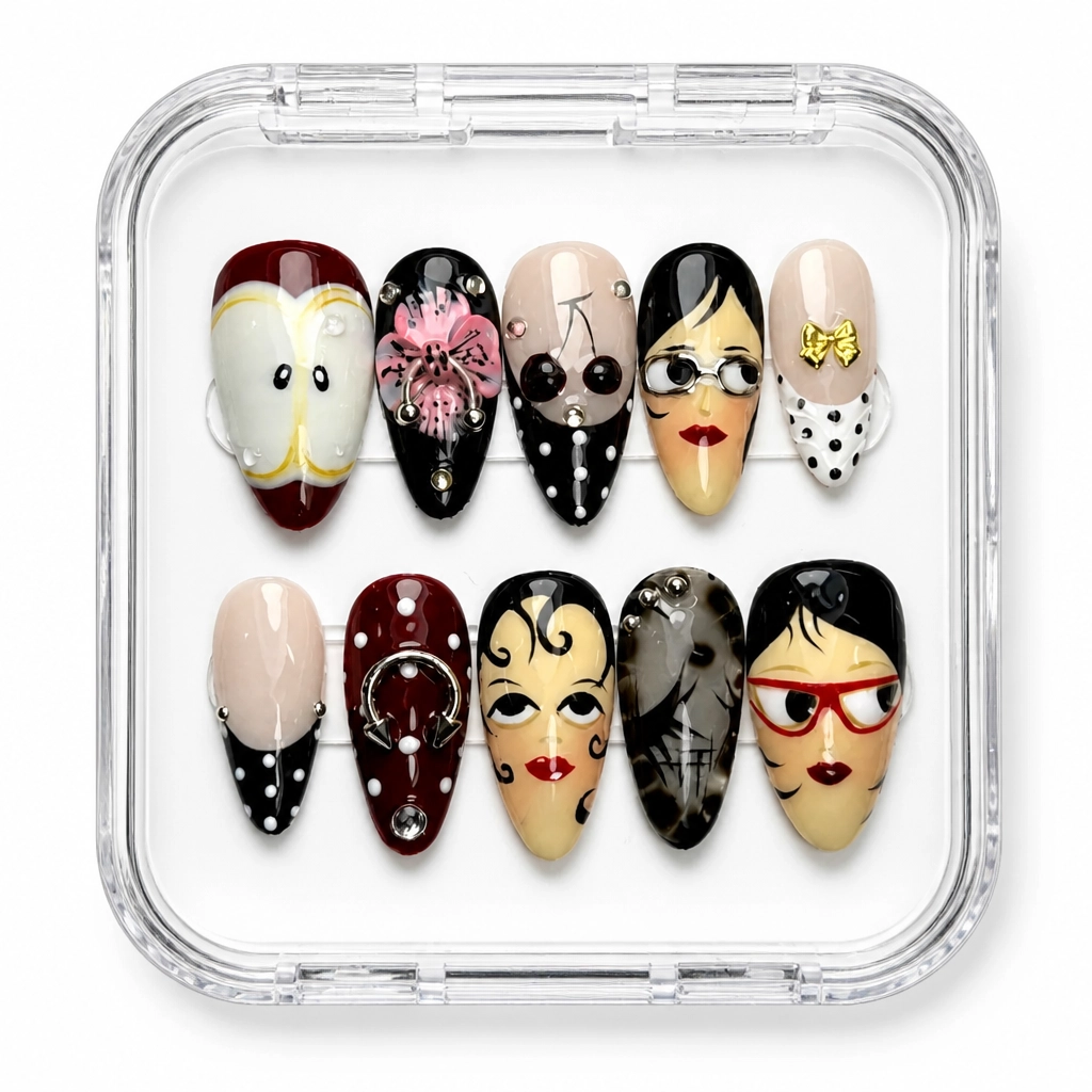 Press-on Nails Wholesale $14.90 Chic Geometry by Yabe Vietnam