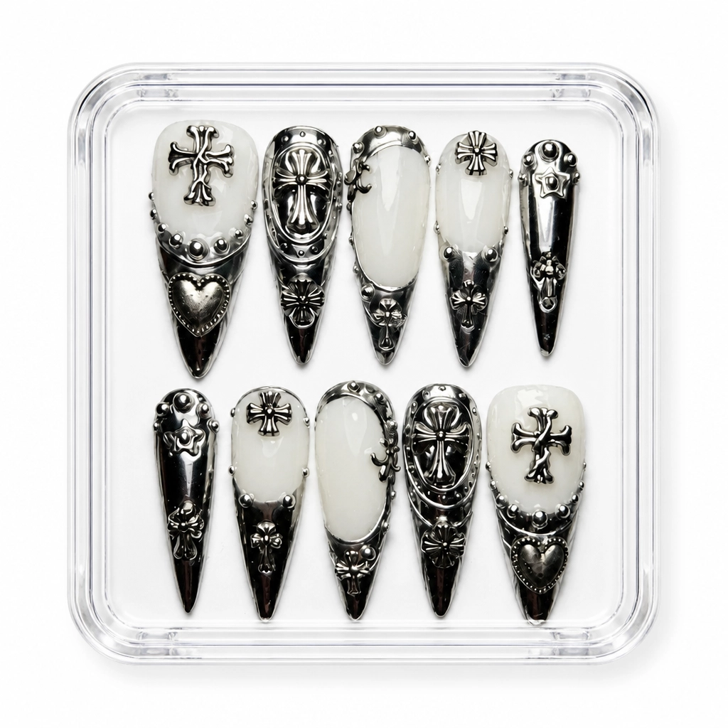 Press-on Nails Wholesale $14.90 Baroque Elegance by Yabe Vietnam