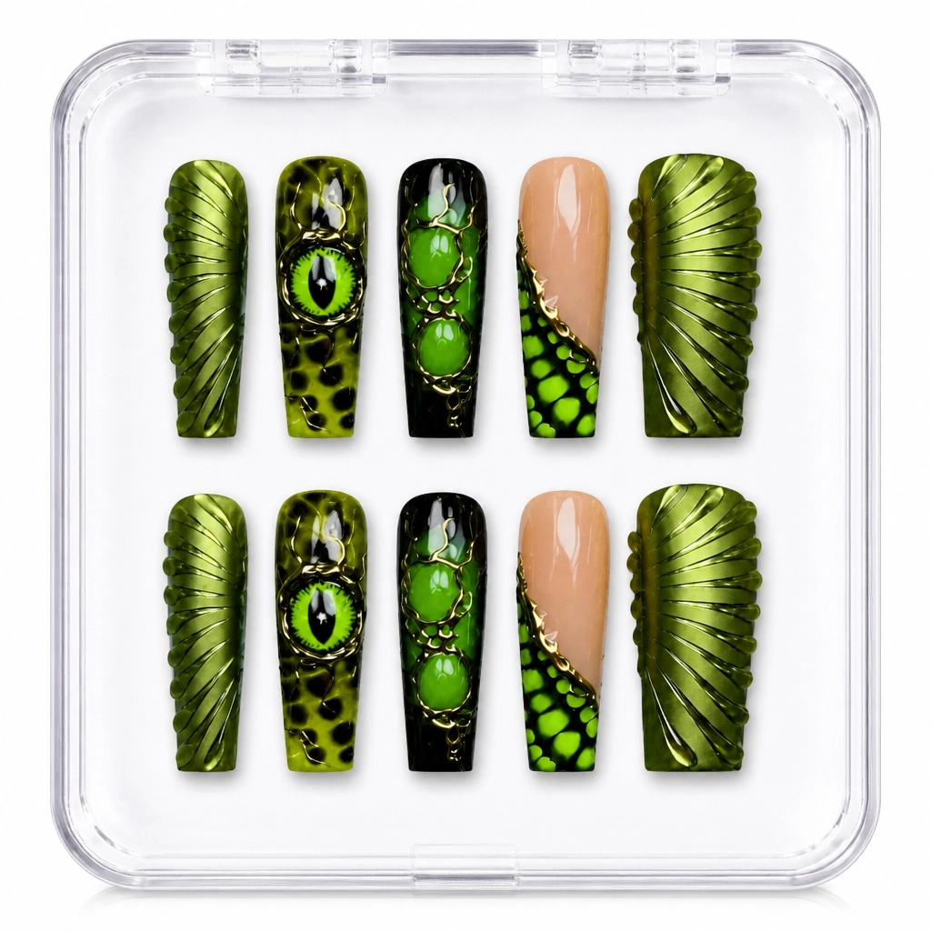 Press-on Nails Wholesale $14.90 Venomous Luxe by Yabe Vietnam