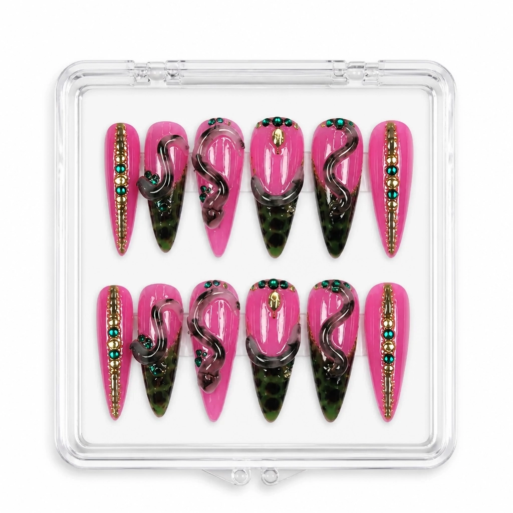 Press-on Nails Wholesale $14.90 Emerald Velvet by Yabe Vietnam