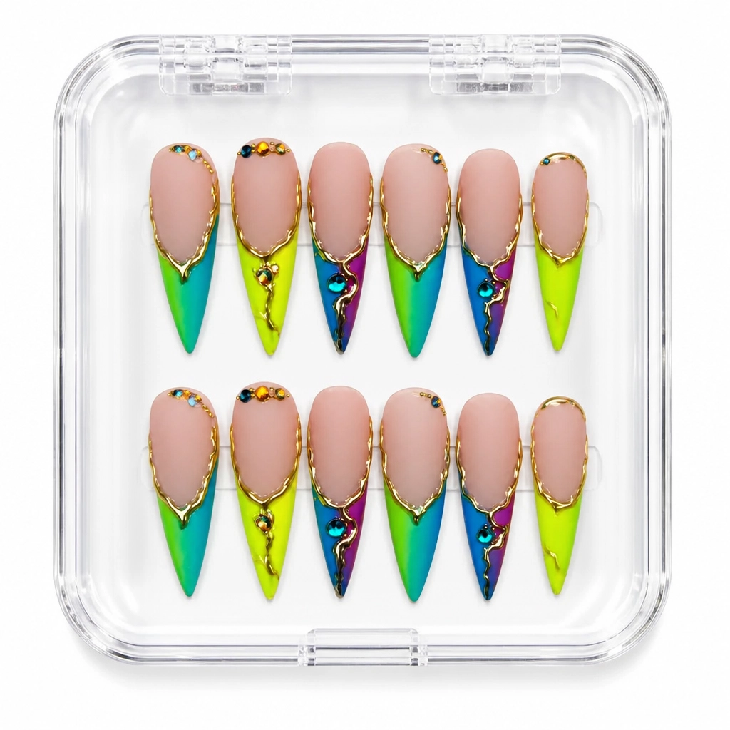 Press-on Nails Wholesale $14.90 Velvet Glam by Yabe Vietnam