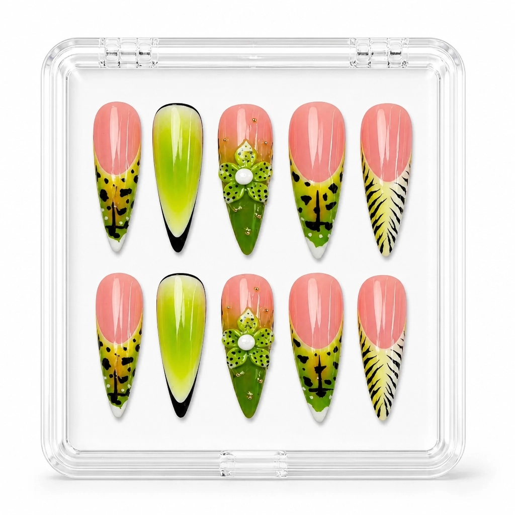Press-on Nails Wholesale $14.90 Tropical Luxe by Yabe Vietnam