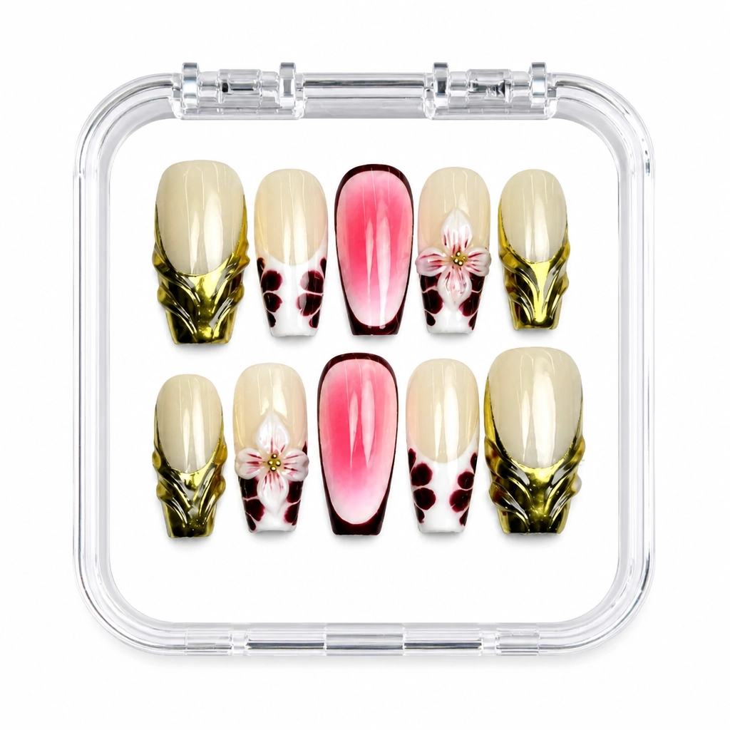 Press-on Nails Wholesale $14.90 Blossom Luxe by Yabe Vietnam