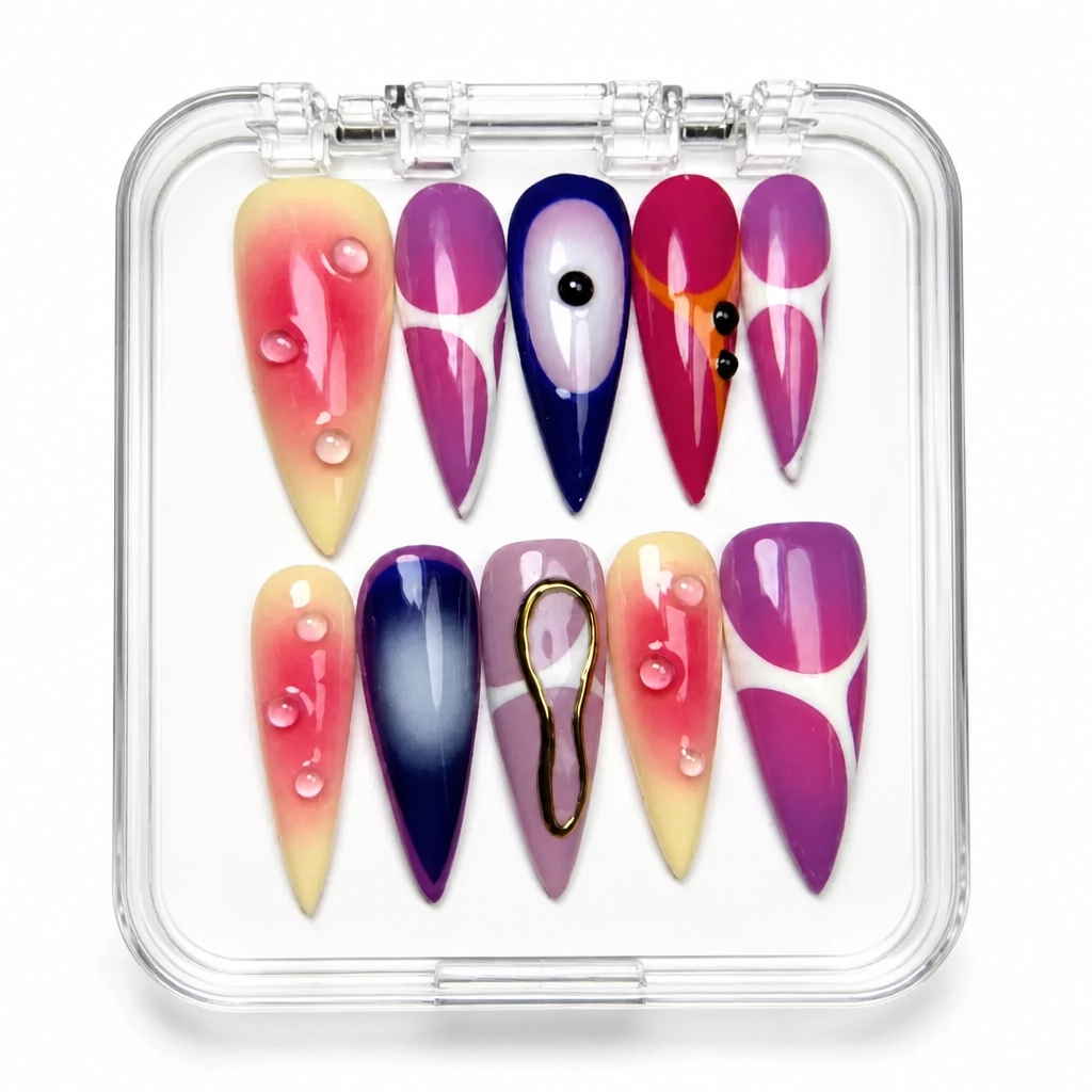 Press-on Nails Wholesale $14.90 Ombre Opulence by Yabe Vietnam