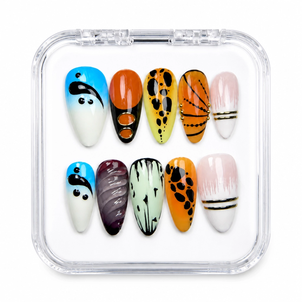 Press-on Nails Wholesale $14.90 Savanna Glam by Yabe Vietnam