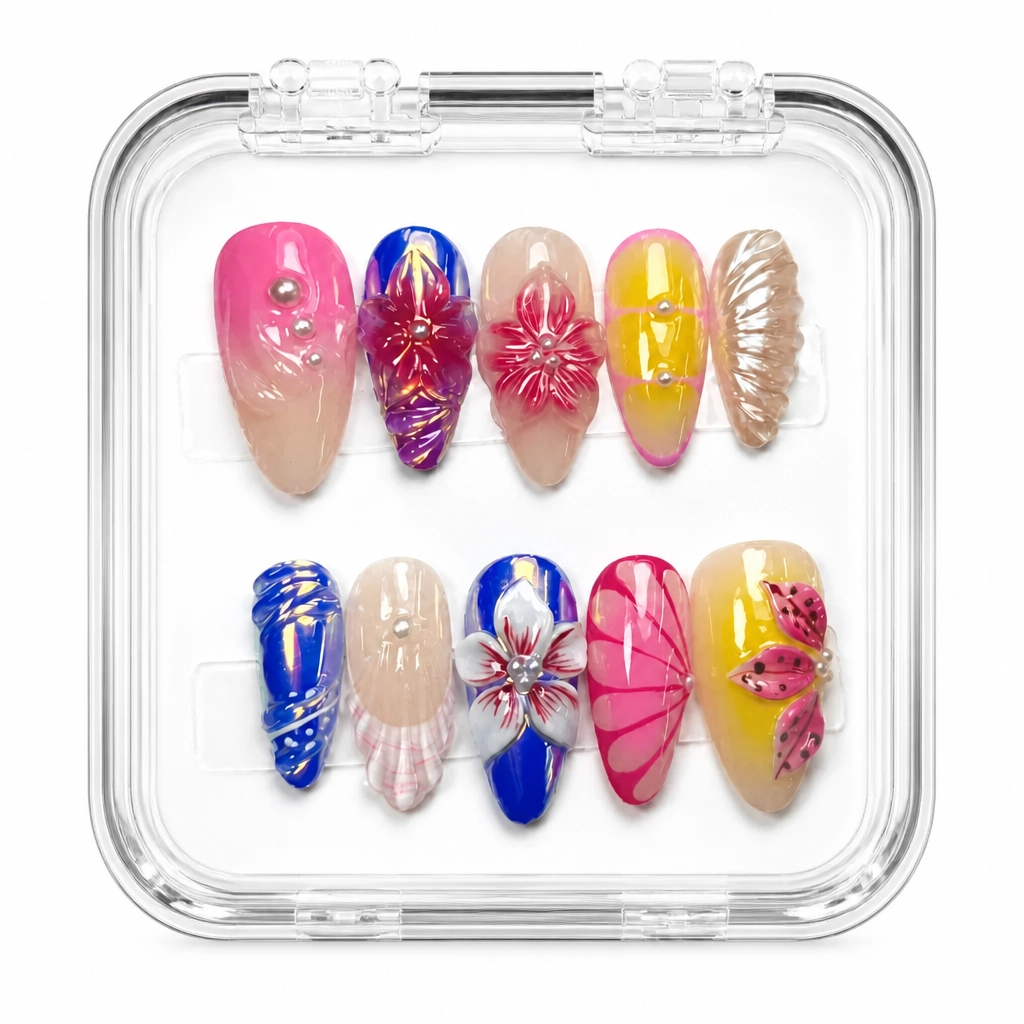Press-on Nails Wholesale $14.90 Prismatic Luxe by Yabe Vietnam
