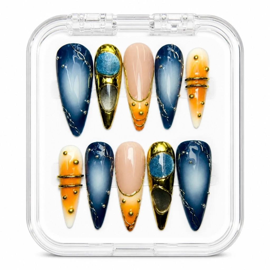 Press-on Nails Wholesale $14.90 Midnight Luxe by Yabe Vietnam