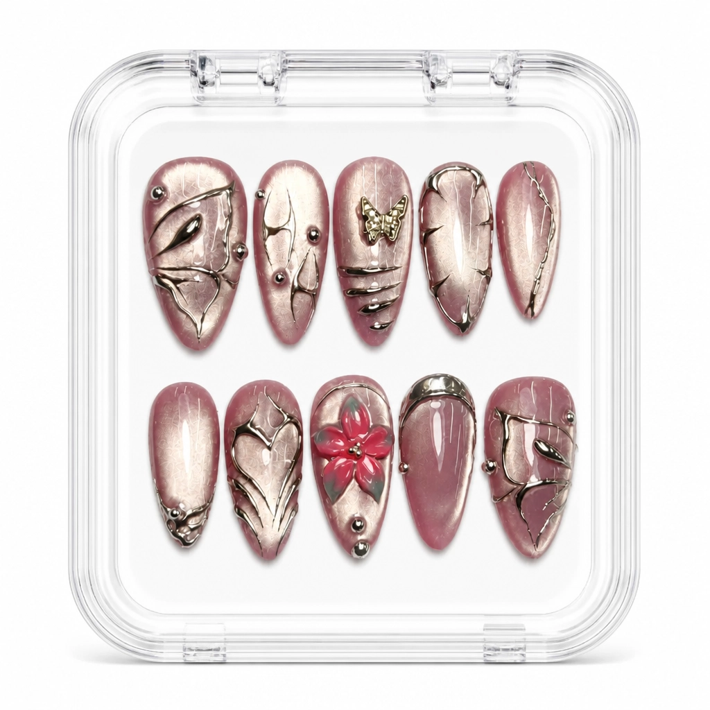 Press-on Nails Wholesale $14.90 Mauve Luxe by Yabe Vietnam