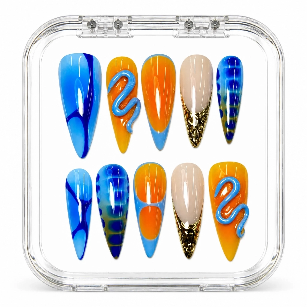 Press-on Nails Wholesale $14.90 Retro Gradient Luxe by Yabe Vietnam