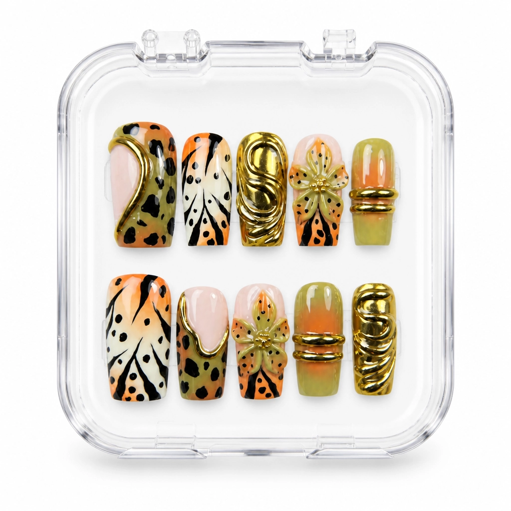 Press-on Nails Wholesale $14.90 Savanna Luxe by Yabe Vietnam