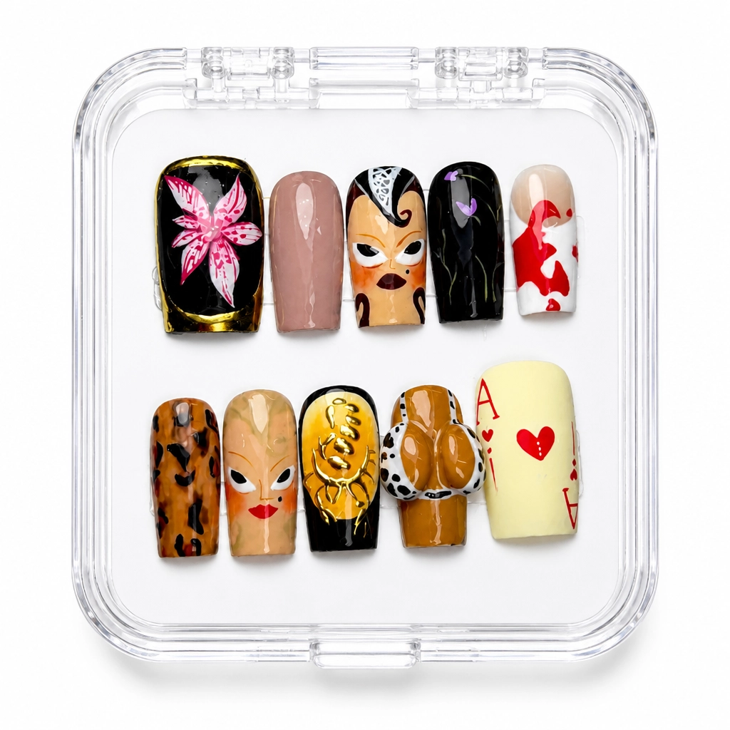 Press-on Nails Wholesale $14.90 Cruella Chic by Yabe Vietnam