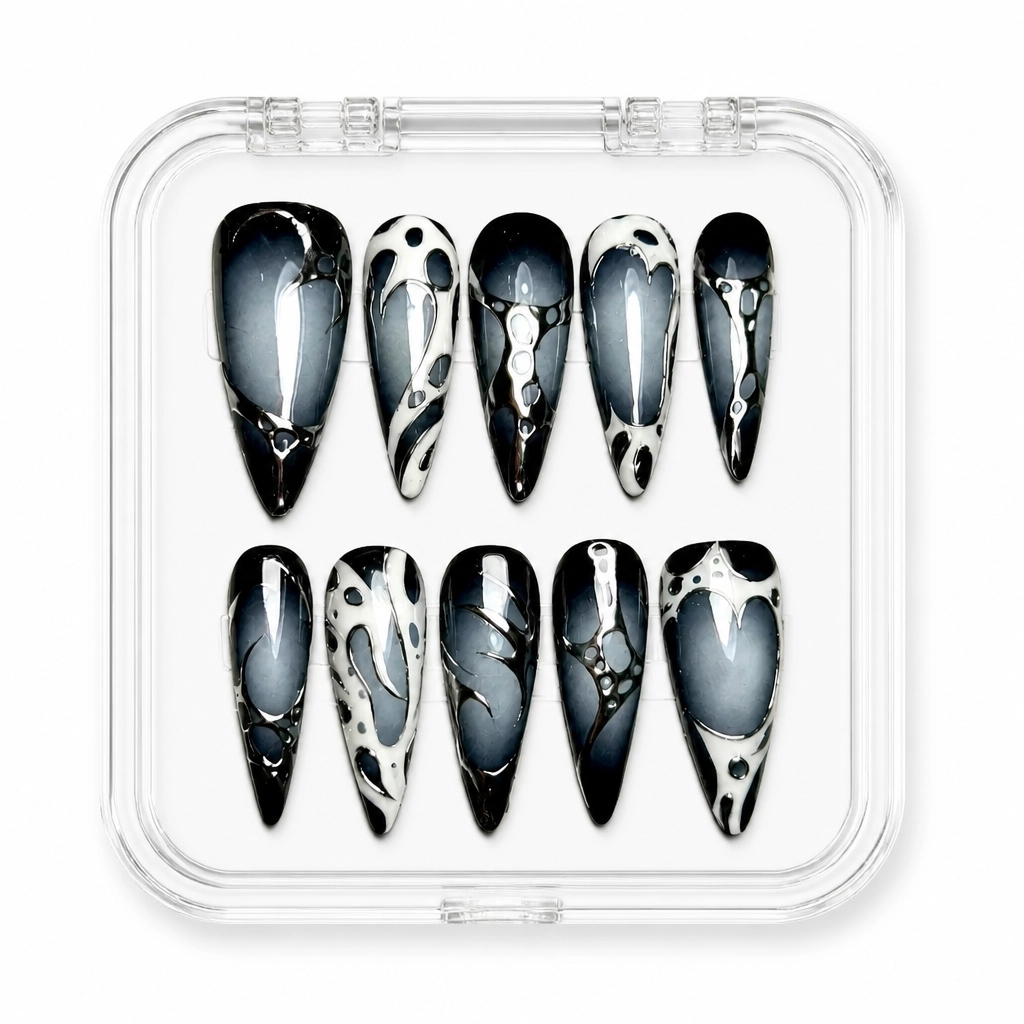 Press-on Nails Wholesale $14.90 Cyber Gothic Chrome by Yabe Vietnam