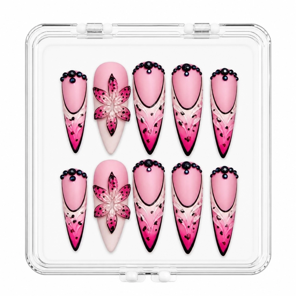 Press-on Nails Wholesale $14.90 Rose Gold Aura by Yabe Vietnam