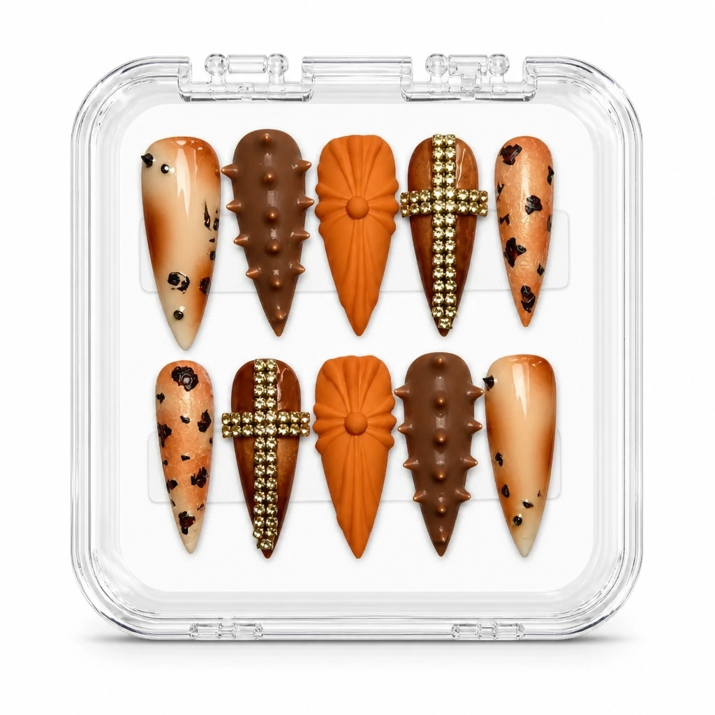 Press-on Nails Wholesale $14.90 Gothic Rebel by Yabe Vietnam