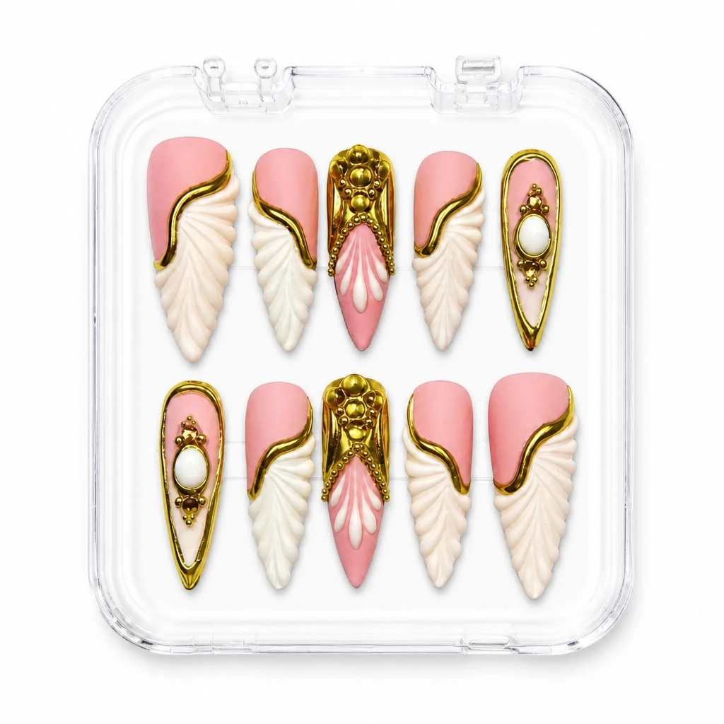 Press-on Nails Wholesale $14.90 Celestial Grace by Yabe Vietnam