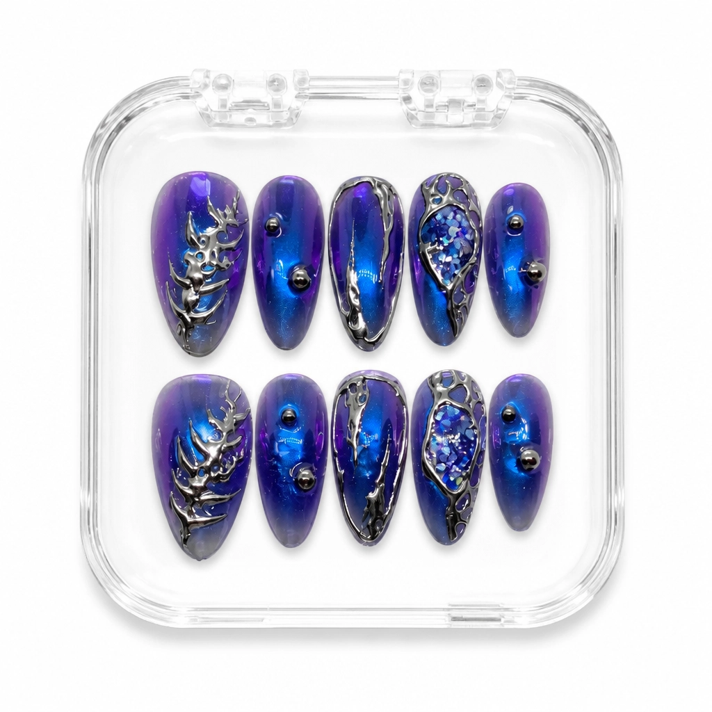 Press-on Nails Wholesale $14.90 Nebula Mirage by Yabe Vietnam